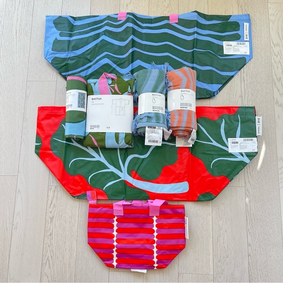 Marimekko Bath Marimekko Ikea Bastua Colorful Bags Kimono Bathrobe